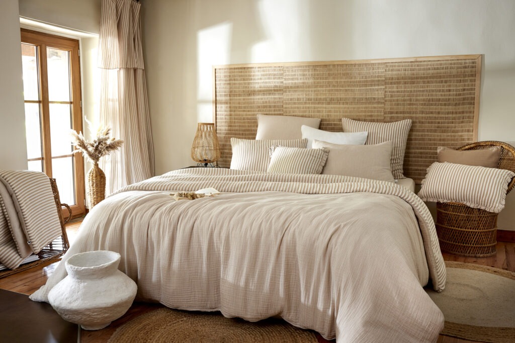 Housse de couette ROMIE Ficelle - amb