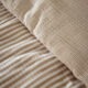 Housse de couette ROMIE Ficelle - matiere