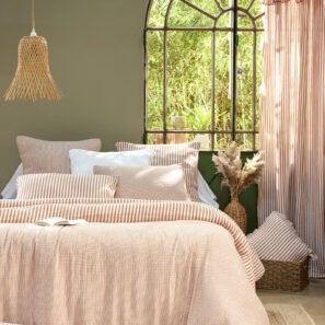 Housse de couette ROMIE Abricot - amb