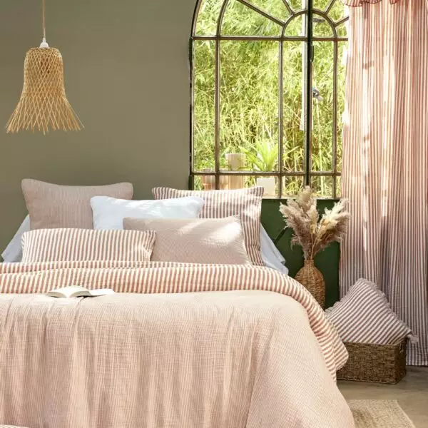Housse de couette ROMIE Abricot - amb