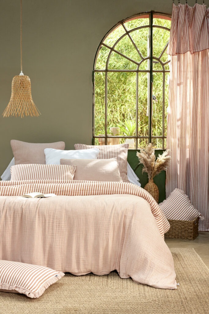 Housse de couette ROMIE Abricot - amb
