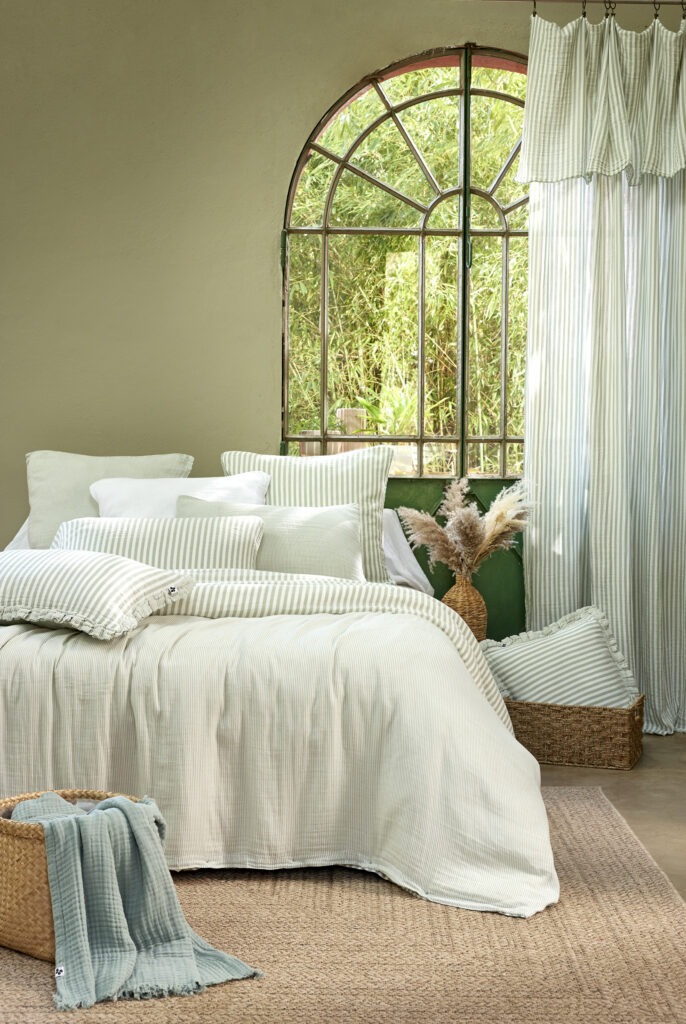 Housse de couette ROMIE Eucalyptus - amb