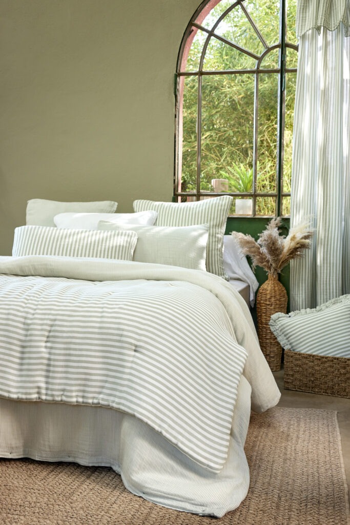 Taie d’oreiller ROMIE Eucalyptus - amb