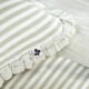 Coussin déhoussable à froufrous ROMIE - Thumbnail Image 1