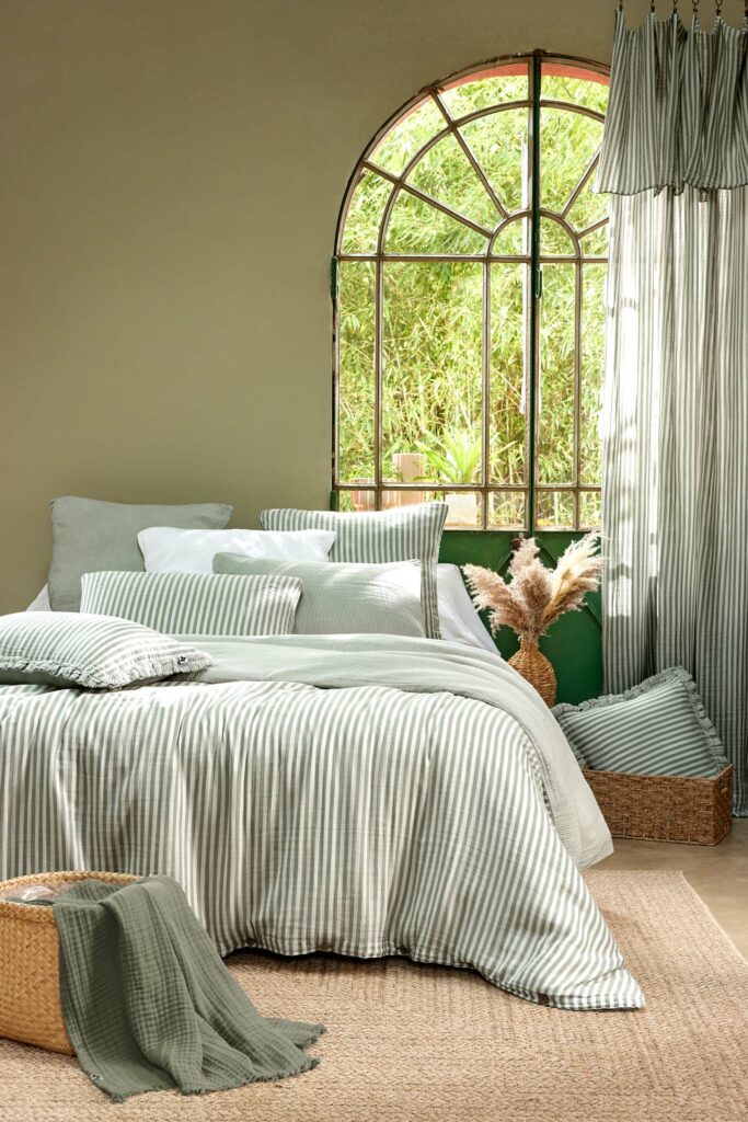 Housse de couette ROMIE Romarin - amb