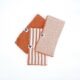 Lot de 3 serviettes ROMIE Abricot