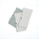 Lot de 3 serviettes ROMIE Eucalyptus