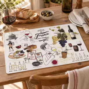 'Cru d'Excellence' Assorted Placemats, 30 x 45