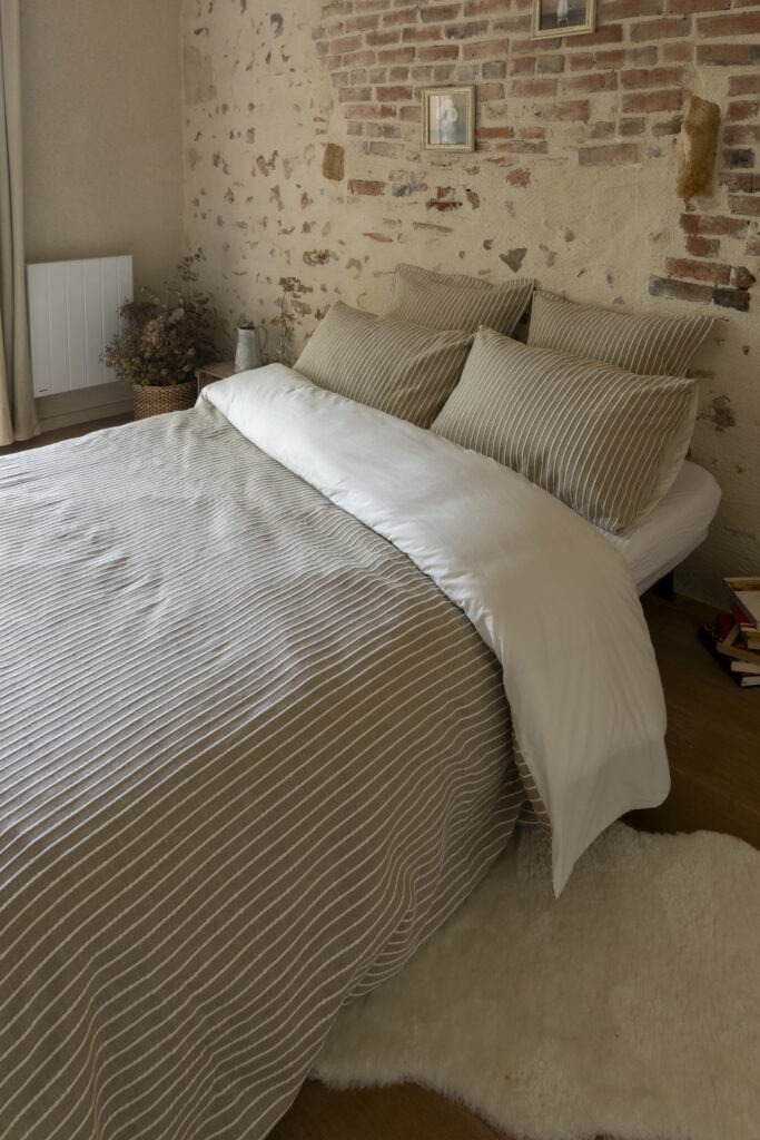Housse de couette TIM détail chambre
