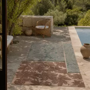 Tappeto outdoor Ariane in poliestere riciclato