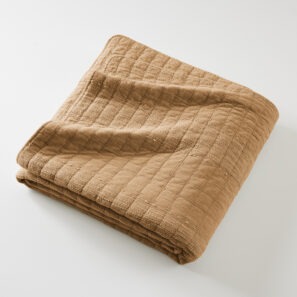 Couvre-lit ZELIE Camel 240 × 260 cm
