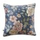 Coussin AUGUSTINE en velours imprimé 50 × 50 cm