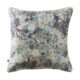 Coussin ISALINE 50 × 50 cm en velours imprimé