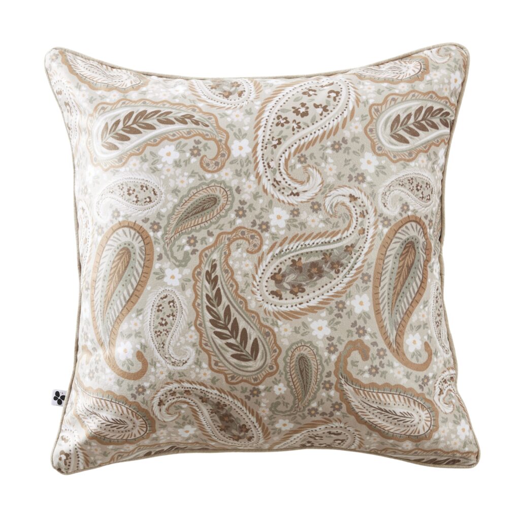 Coussin VALENTINE 50 × 50 cm en velours imprimé