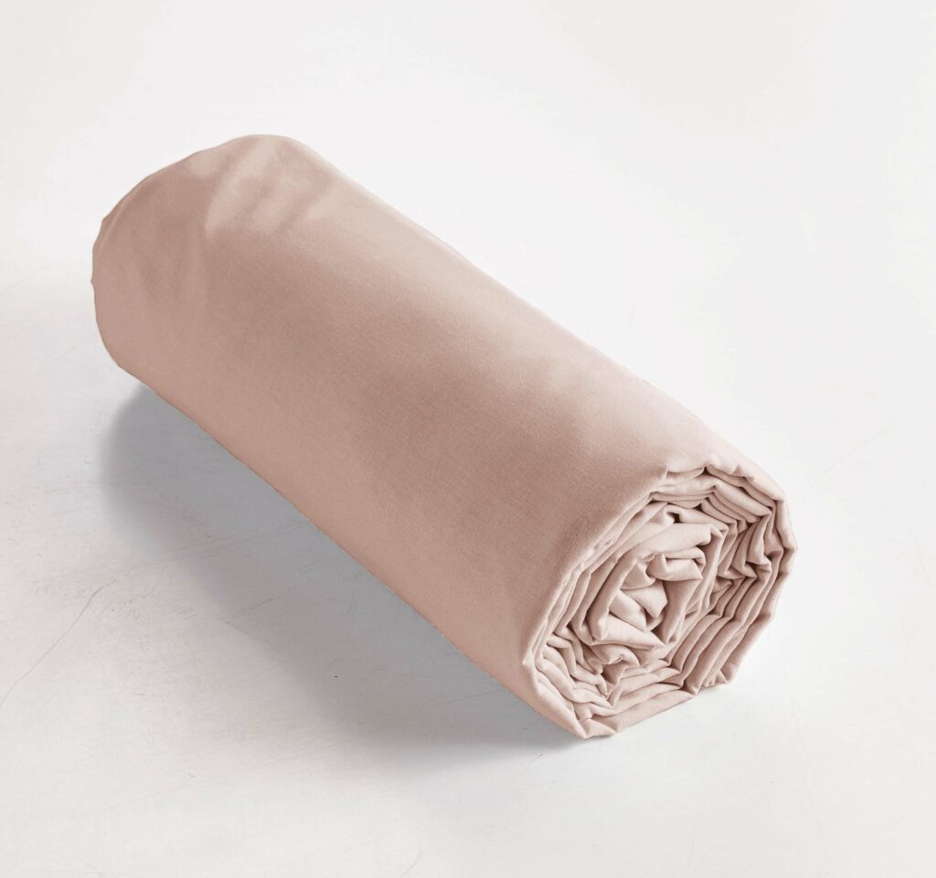 Drap housse en percale unie PERRINE