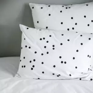 Odette Milk duvet cover