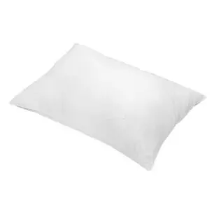 Oreiller CARESSE rectangulaire 50 × 70 cm, microfibre blanche