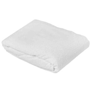 Protège-matelas GENET en éponge de coton Blanc, vue du produit